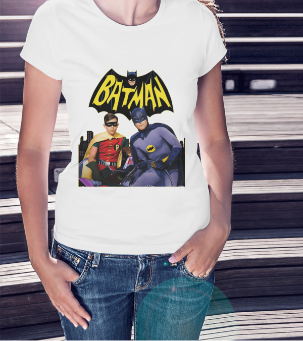 Batman Robin Classic TV Series Duo T-Shirt