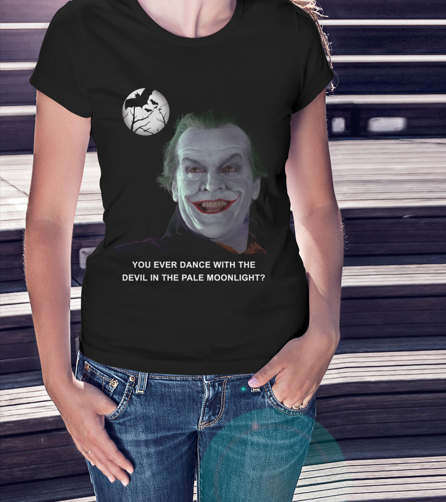 Joker Batman Jack Nicholson Smile Iconic Villain T-Shirt