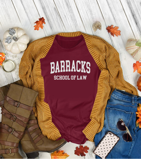 Barracks School Of Law T Glaxton KayakWolf T-Shirt