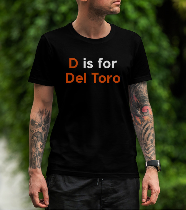 Game D Is For Del Toro Cinephile Super Yaki T-Shirt