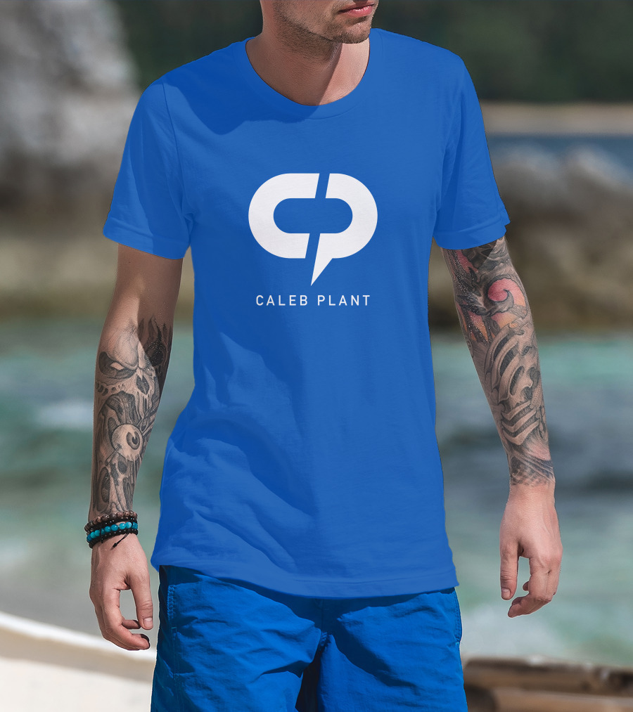 Sweet Hands Film Caleb Plant CP Logo Blue T-Shirt