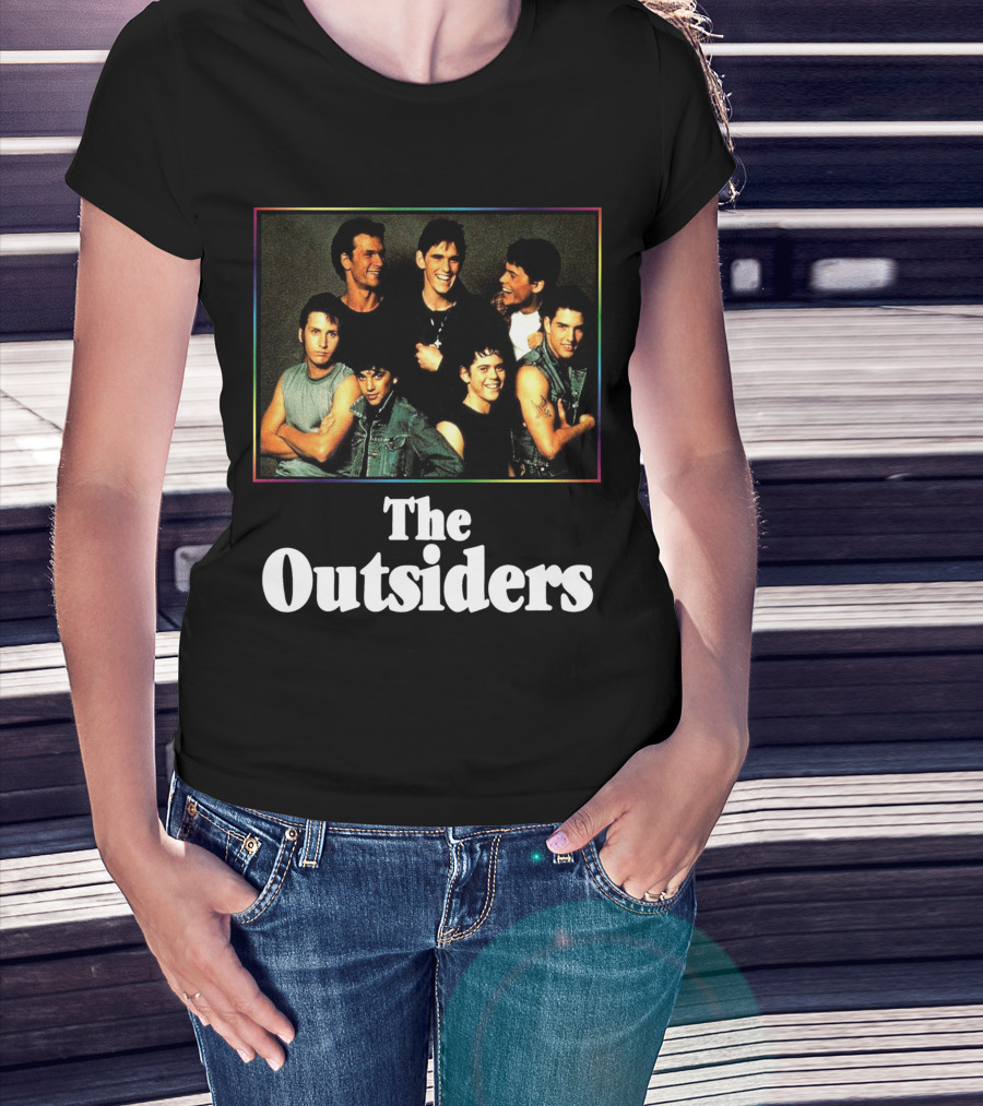 The Outsiders Movie Cast Ensemble Photograph T-Shirt