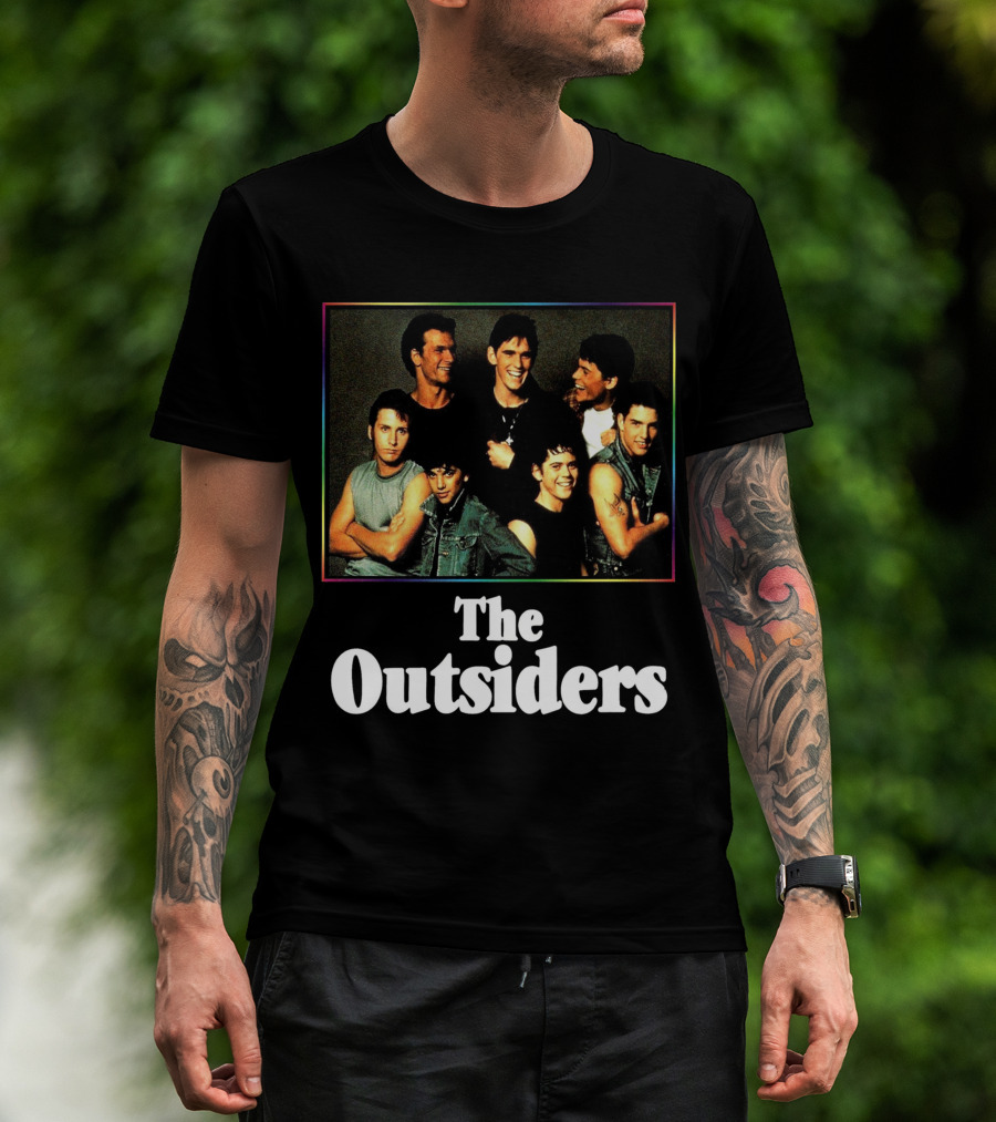 The Outsiders Movie Cast Ensemble Photograph T-Shirt