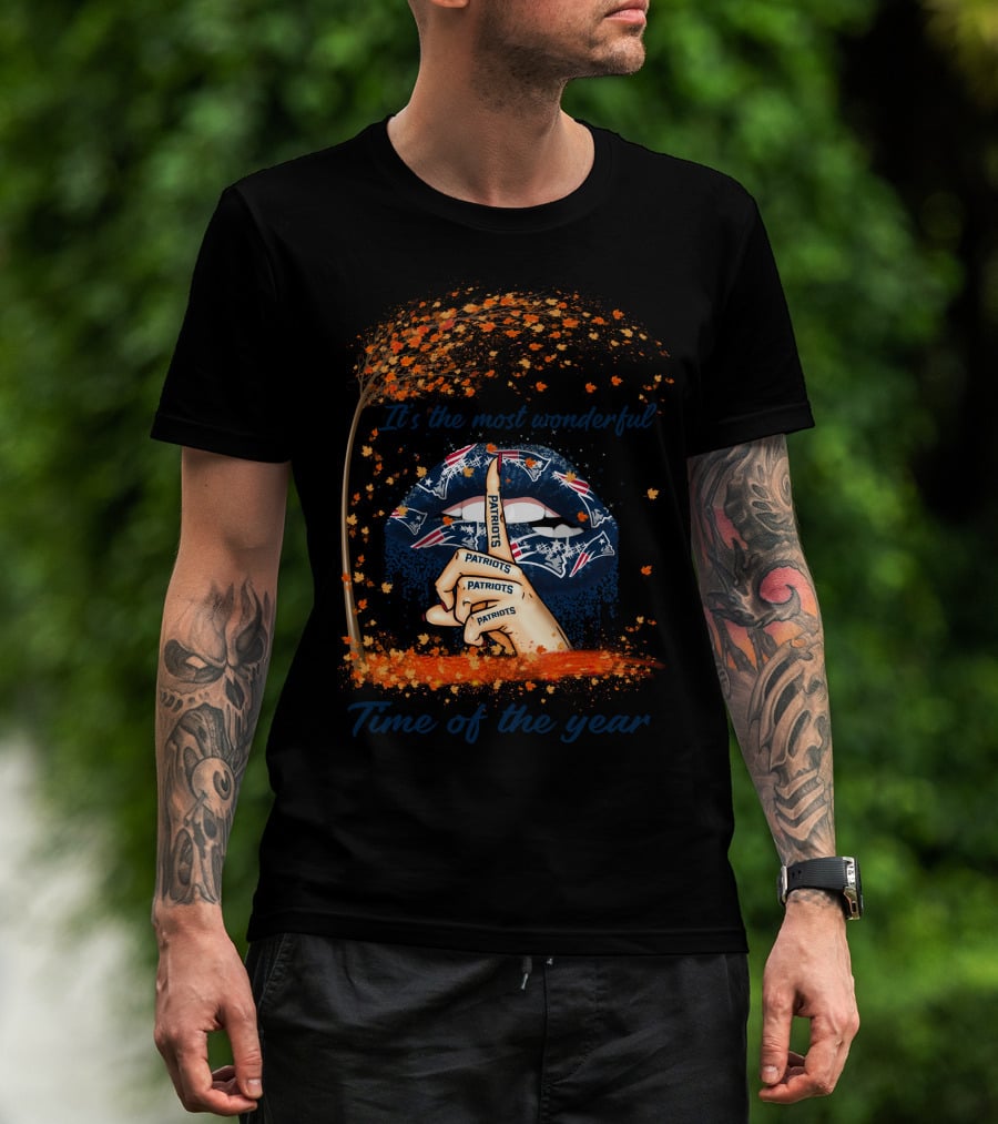 It's The Most Wonderful Time Of The Year Patriots Halloween Nfl New England Patriots T-Shirt