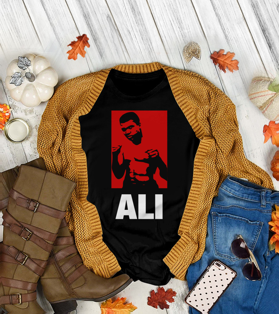 Ali Muhammad Iconic Boxer T-Shirt
