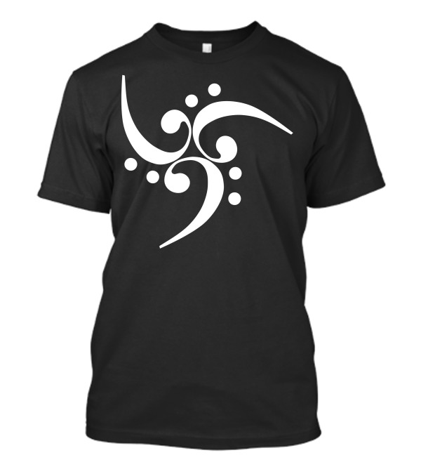 Bass Clef Abstract Music T-Shirt