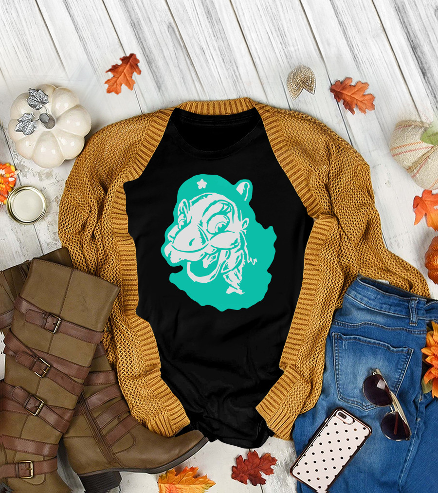 The Land Before Time Friendly Dinosaur Face T-Shirt