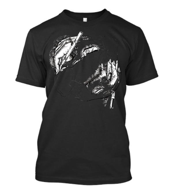 Self Made Zombie Artistic Hands Drawing Yourself T-Shirt