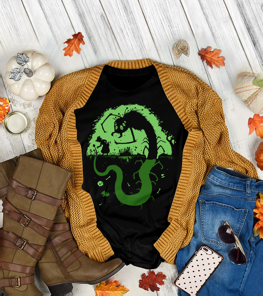 The Flower Feast Encounter in the Shadow of the Monster Forest T-Shirt