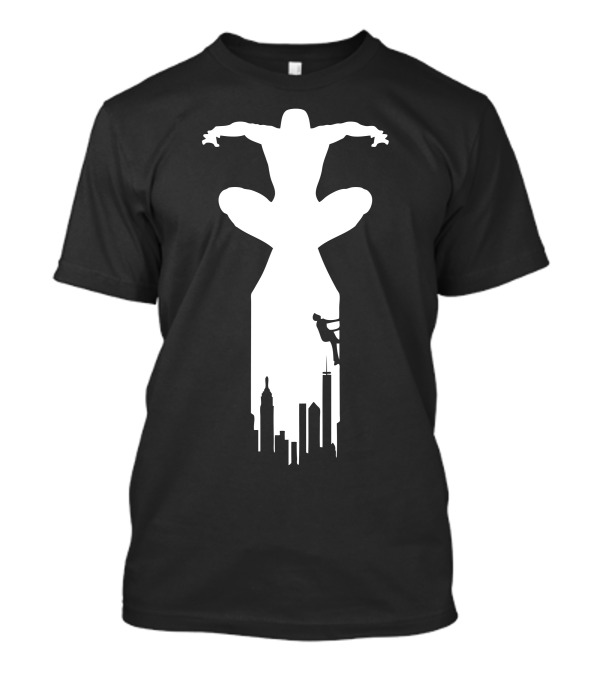 Spidey City Skyline Jump Iconic T-Shirt