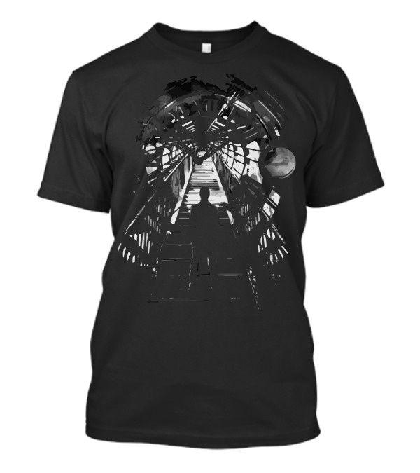 Time Travel Clock Tunnel Journey T-Shirt