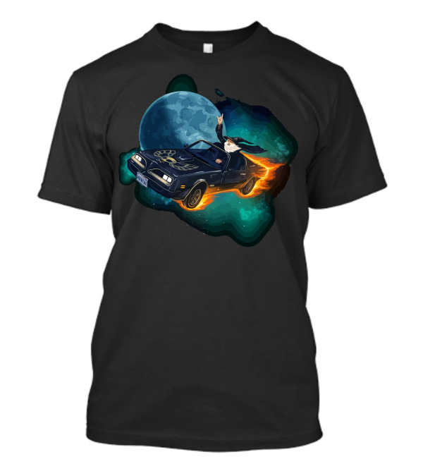 Transhazam Wizard In Firebird With Space Background T-Shirt
