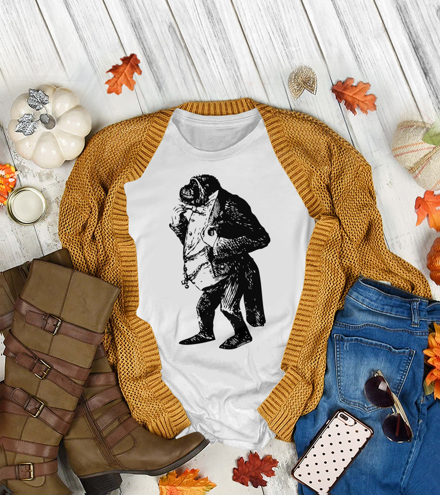 Ape Baron Victorian Elegance Tuxedo T-Shirt