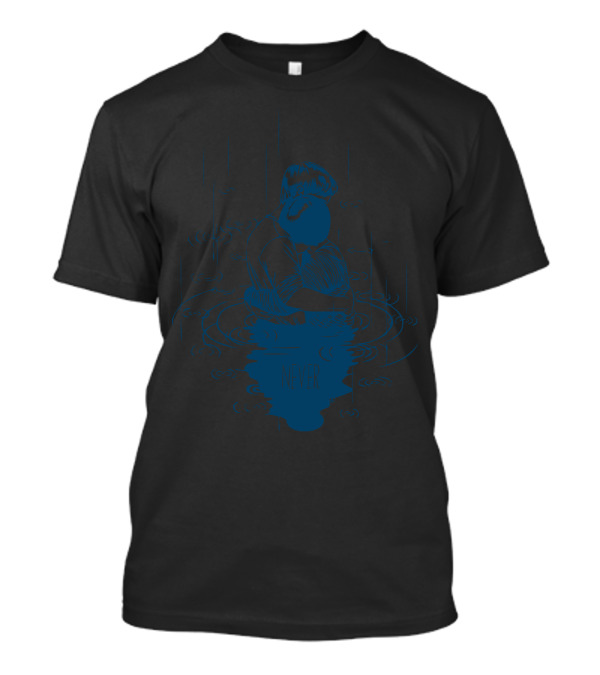 Never Rain Again Hugging Amid Rippling Water T-Shirt