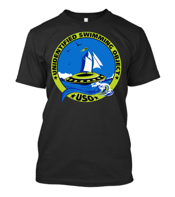 Unidentified Swimming Object USO Sail UFO Wave Adventure T-Shirt