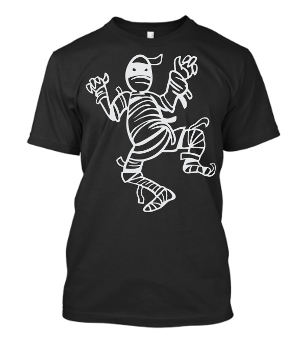 Halloween Mummy Dancing Playfully T-Shirt