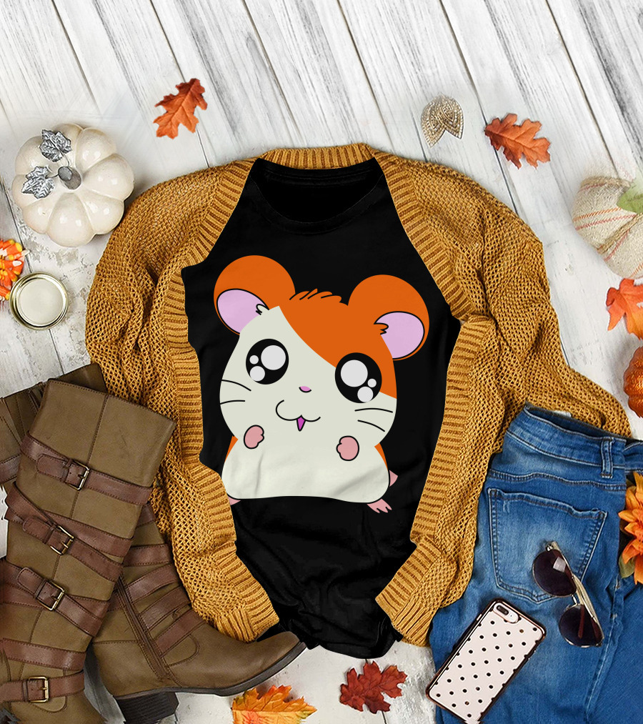 Hamtaro Classic Cute Anime Hamster T-Shirt