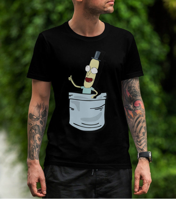 Mr Poopybutthole Pocket Adventure Character T-Shirt