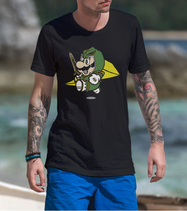 Rangerooki Adventure Mashup: Fantasy Quest Hero T-Shirt