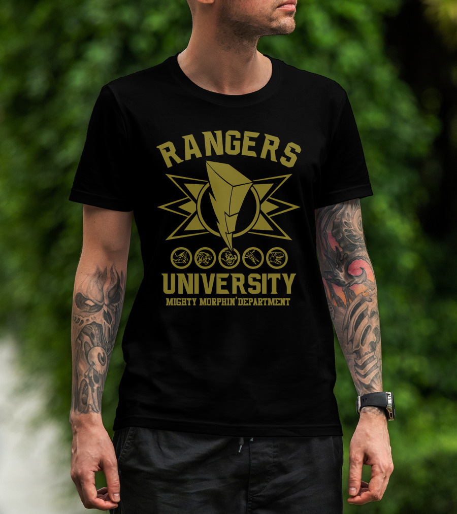 Rangers University Mighty Morphin' Department T-Shirt