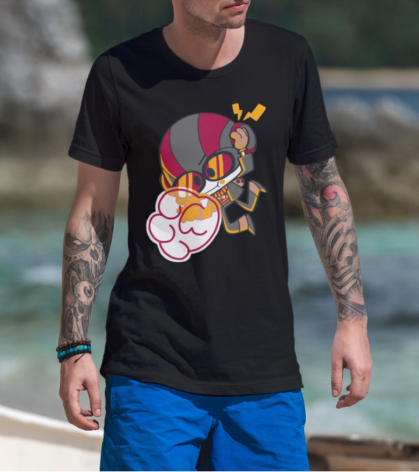 Raz Psychonauts Character Blowing Minds With Psychic Powers T-Shirt