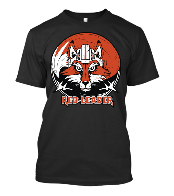 Red Leader Fox Pilot Helmet Iconic T-Shirt