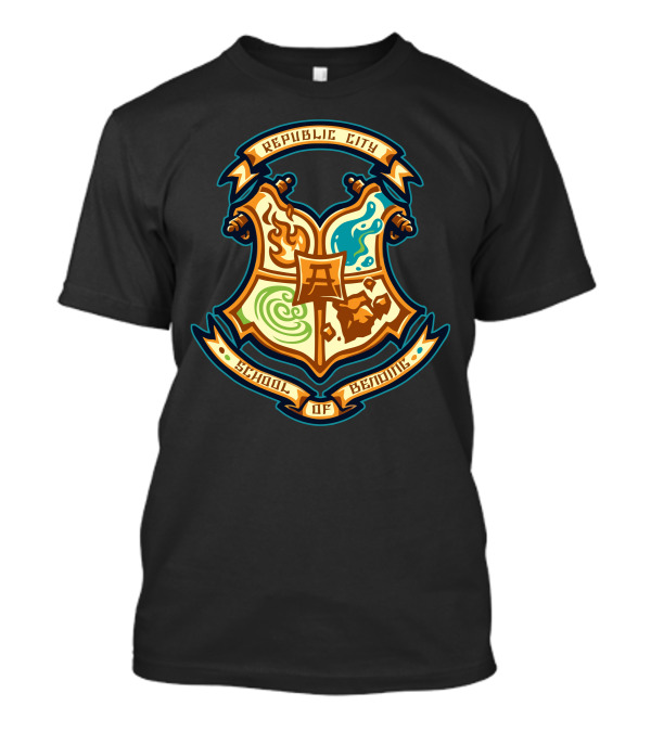 Republic City School Of Bending Elements Emblem T-Shirt
