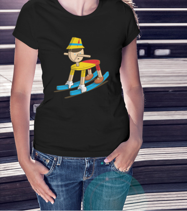 Repurposed Pinocchio Rocking Horse T-Shirt