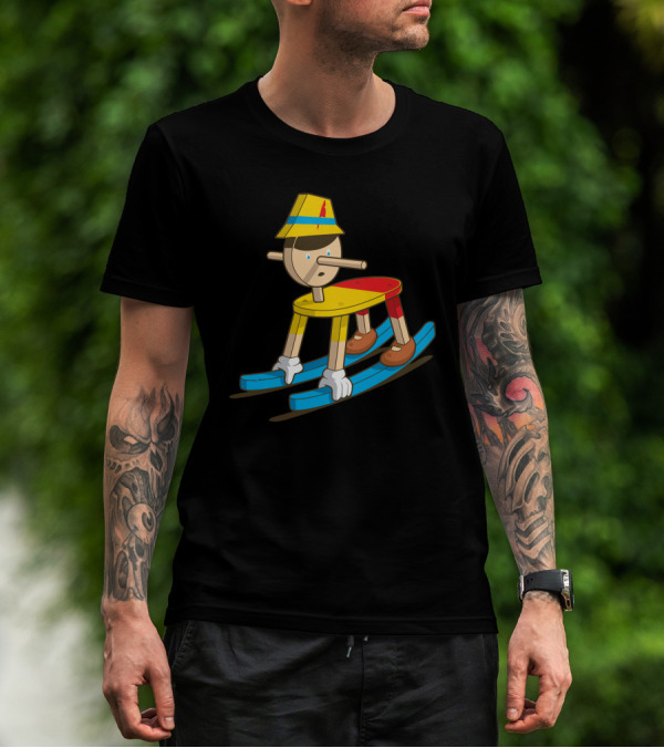 Repurposed Pinocchio Rocking Horse T-Shirt