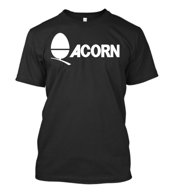 Acorn Logo Classic Branding Retro Appeal T-Shirt