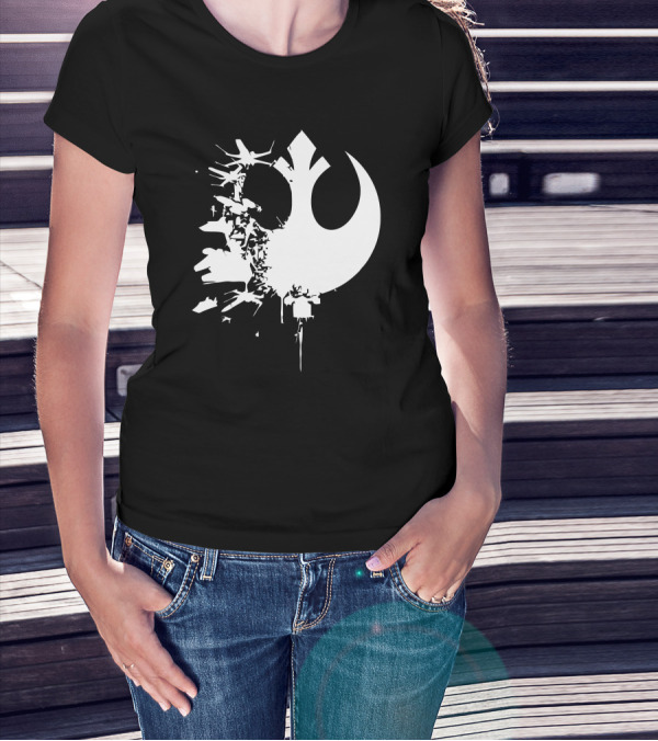 Star Wars Heroes Of The Rebellion Rebel Alliance Emblem X-Wing Fighters T-Shirt