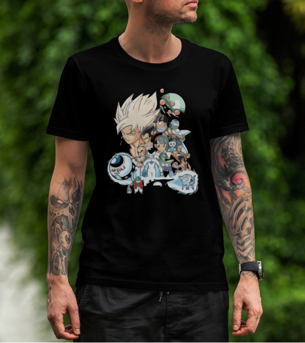 Heroes Of The Space Capsule Warriors Lunar Battle Icons Fusion T-Shirt