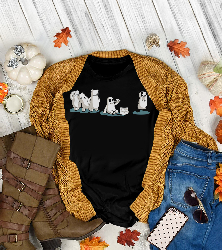 I Just Wanna Be A Panda Painting Transformation T-Shirt