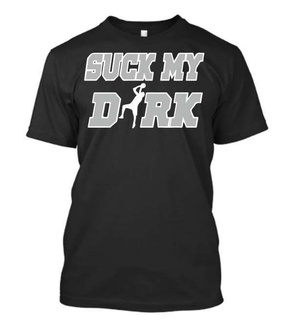 Dirk Nowitzki Suck My Dirk Basketball Icon T-Shirt