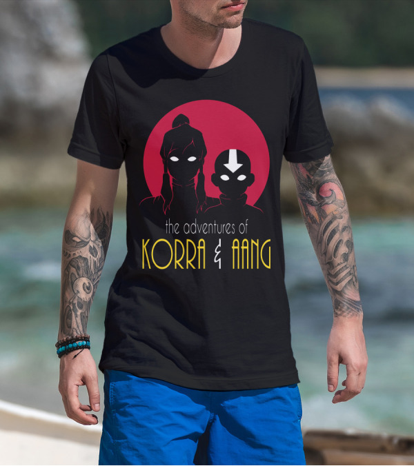 The Adventures Of Korra And Aang Iconic T-Shirt