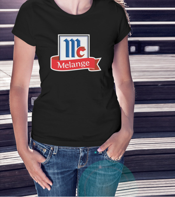 Melange The Spice Must Flow Logo With Red Ribbon And Letter C Snake T-Shirt