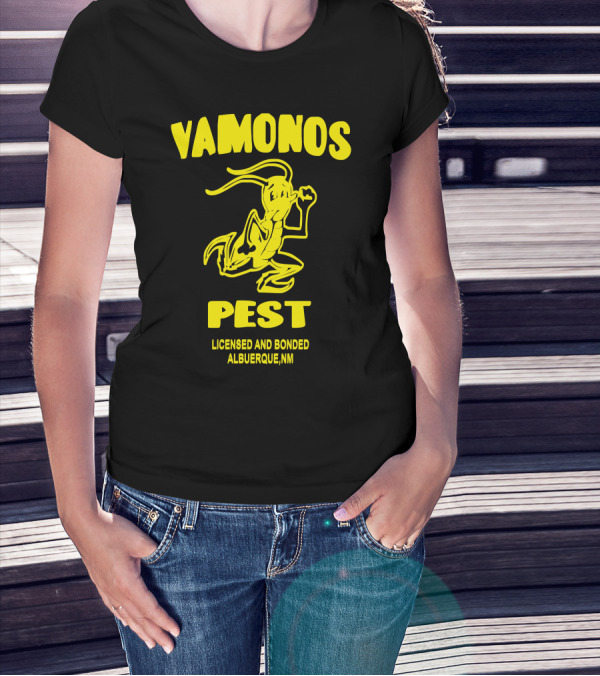 Vamonos Pest Heisenberg Licensed And Bonded Albuquerque NM T-Shirt