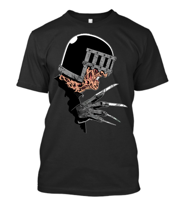 Judge Freddy Krueger Crossover Helmet Claws T-Shirt