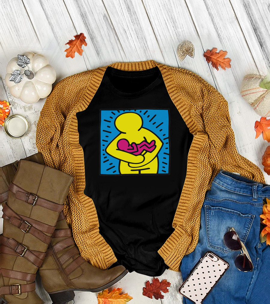 Keith Haring Radiant Child Bold Line T-Shirt