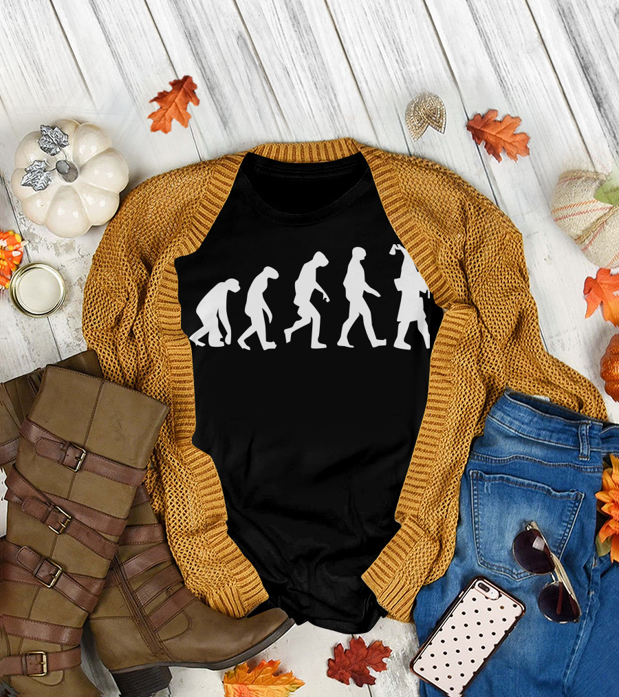 Bagpipe Evolution Marching Through History T-Shirt
