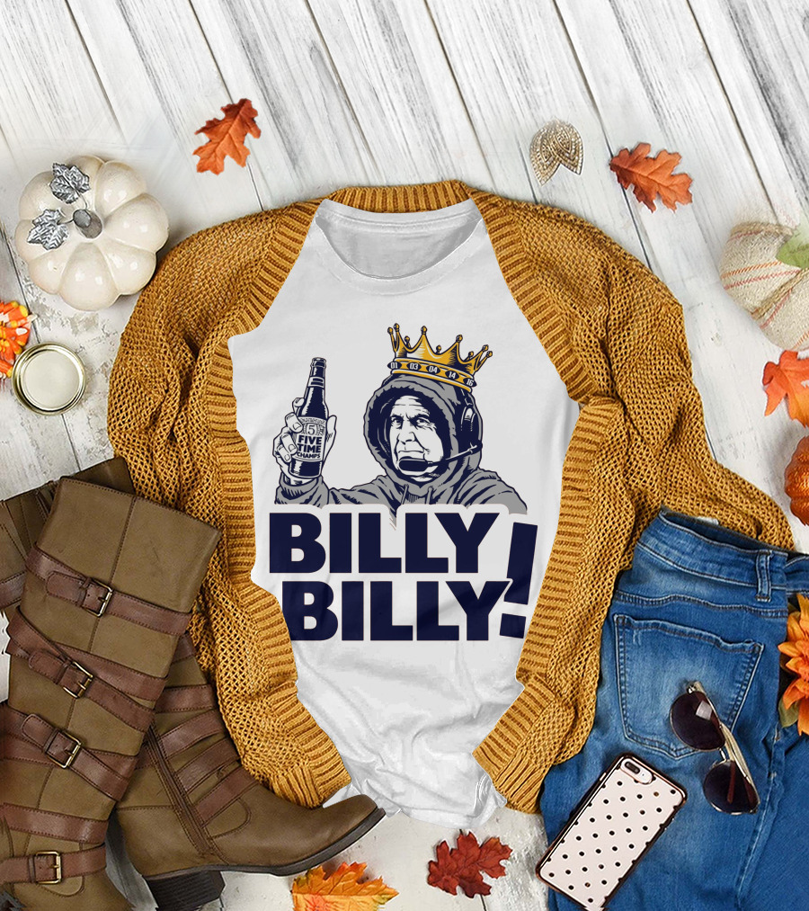 BILLY BILLY FIVE TIME CHAMPS 01 03 04 14 16 T-Shirt