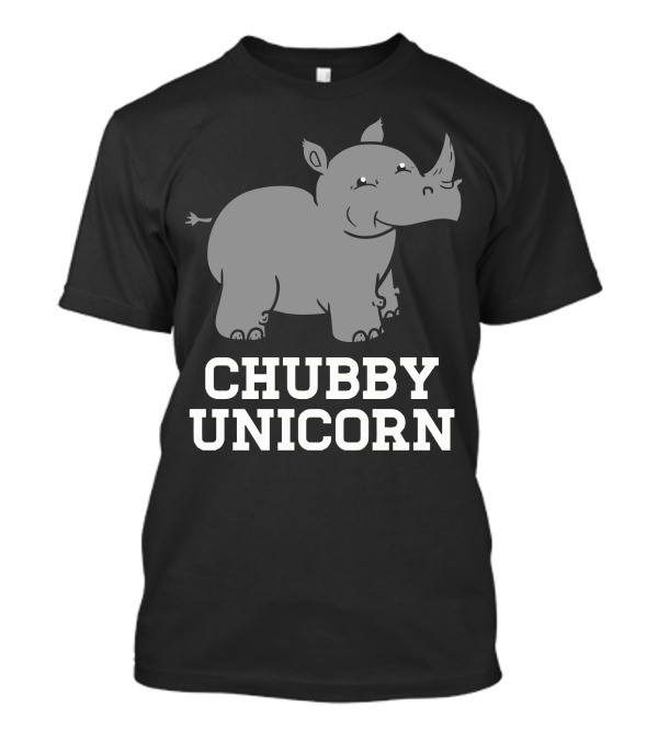 CHUBBY UNICORN RHINO T-Shirt