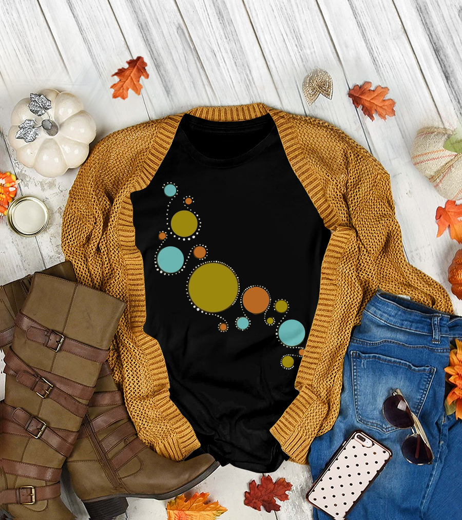 Circumlocution Colorful Circles T-Shirt