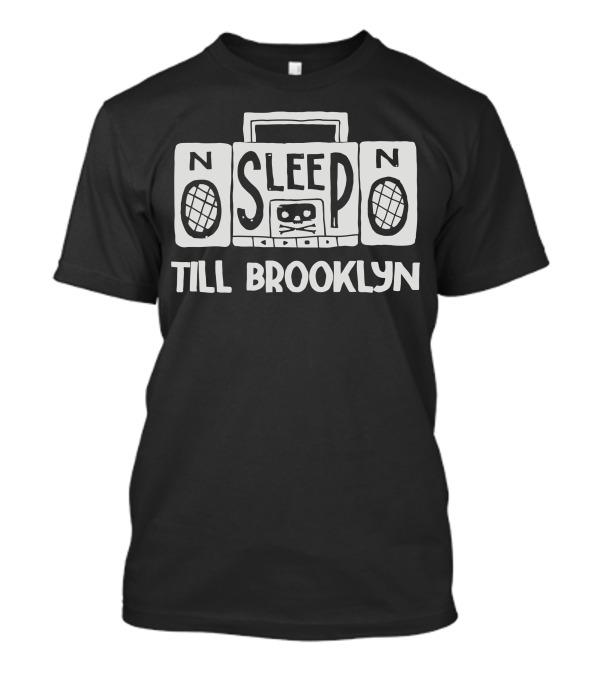 No Sleep Till Brooklyn Boombox T-Shirt