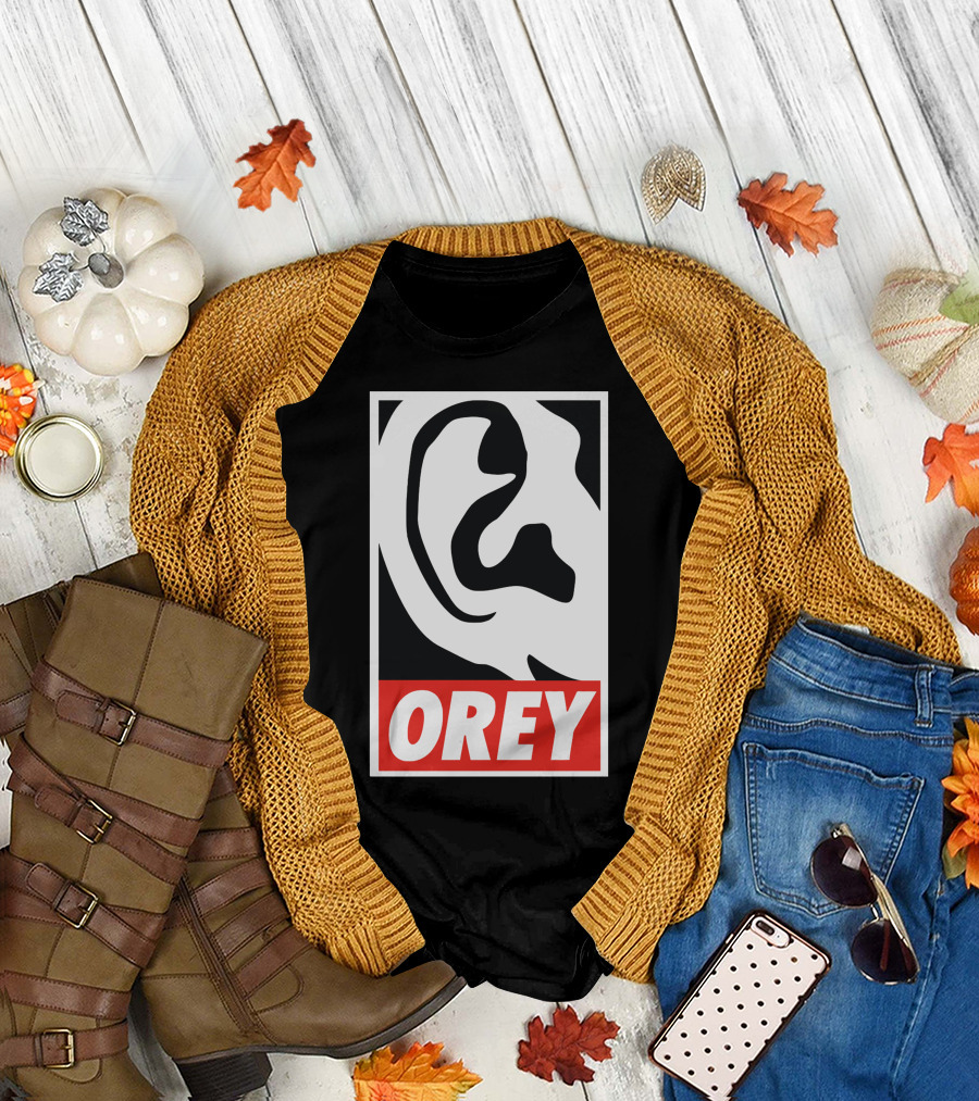 OREY Ear Design Obey T-Shirt
