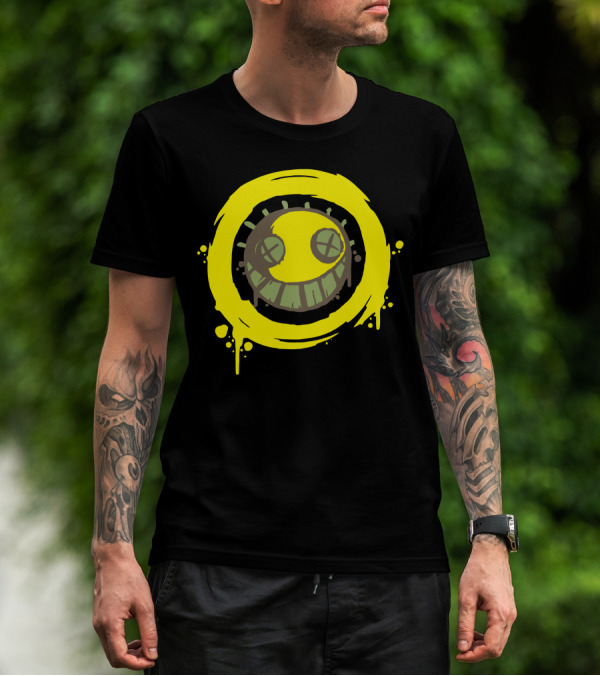 Overwatch 2 Junkrat Smiley Drip T-Shirt