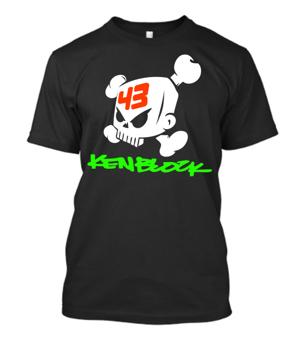 Ken Block 43 Skull And Crossbones T-Shirt