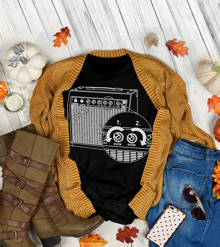 Rok 101 Amplifier Dial Suck Good Fulan T-Shirt