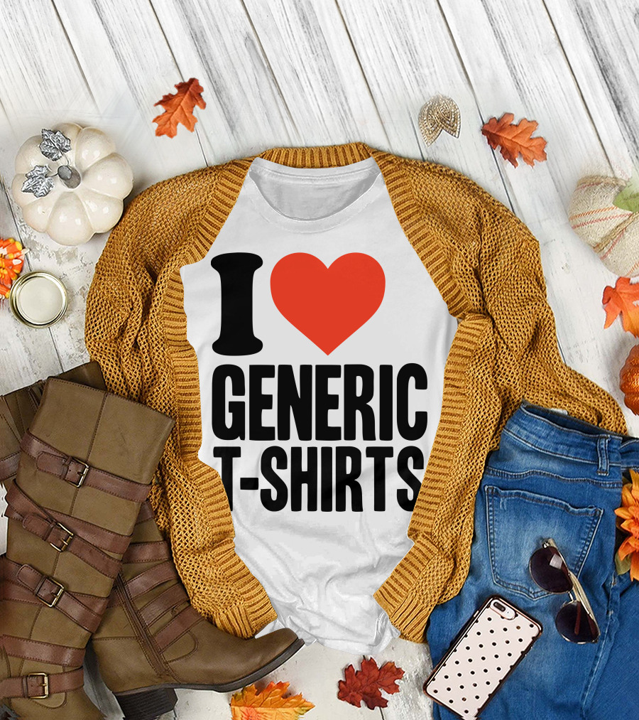 I Heart Generic T-Shirts T-Shirt