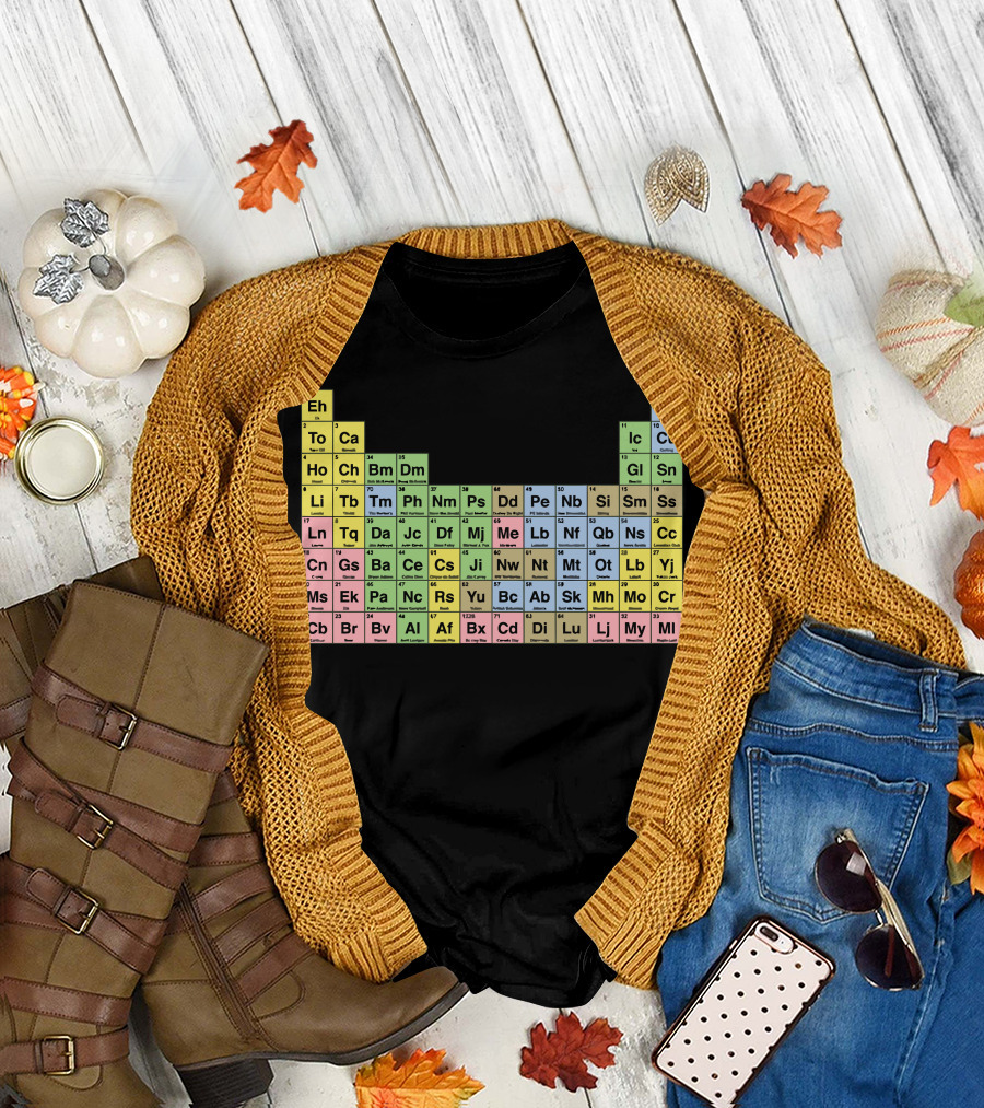 Eh To Canuck Periodic Table Elements of Canadian Culture T-Shirt